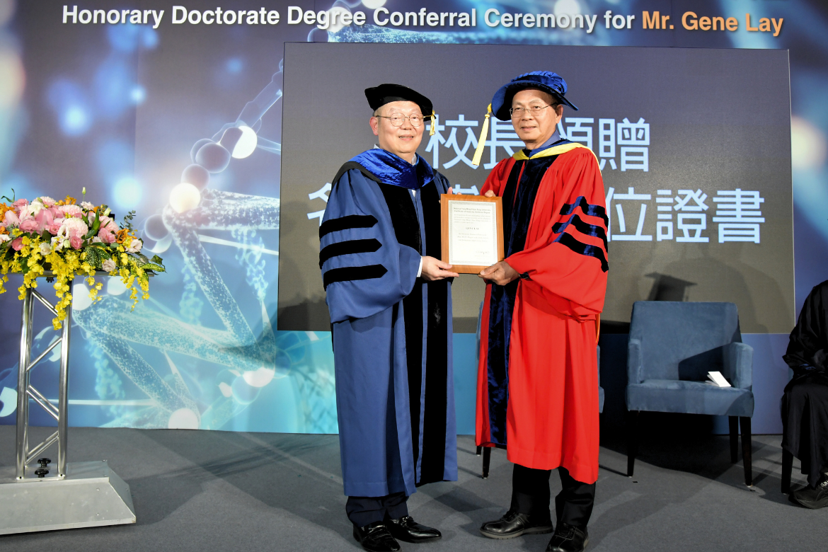 From Small-Town Roots to Biotech Legend: Mr. Gene Lay Awarded Honorary Doctorate in Science